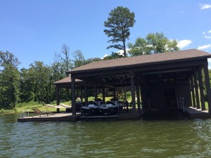 The Dock from the lake